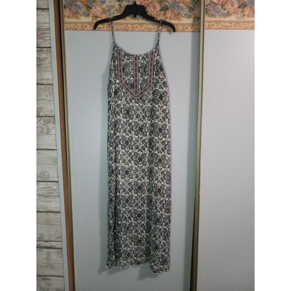 As U Wish Small Floral Maxi Empire Casual Beach Lined Occasion Wedding Dress